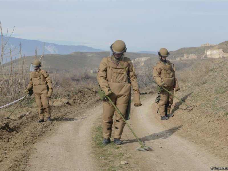 Ağdamın 5 kəndi minalardan tam təmizlənib