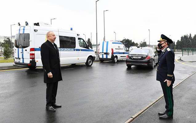 Prezident açılışa qatıldı