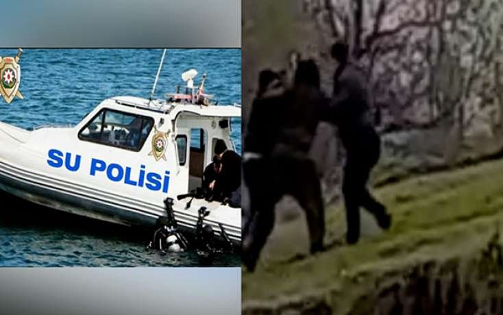 Su polisinin narkotik əməliyyatının görüntüləri yayıldı