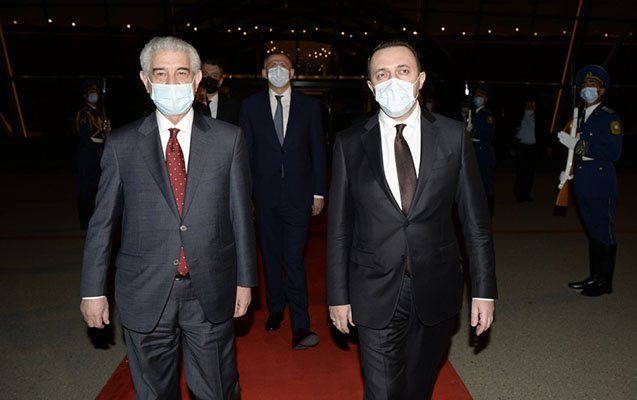 Qaribaşvilinin Azərbaycana səfəri başa çatdı