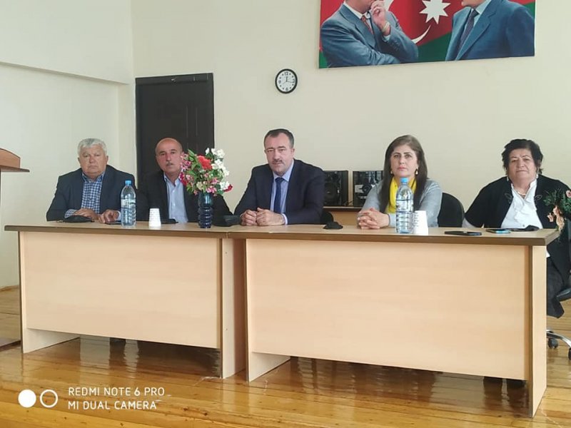Ləkit “Yasəmən” Qadın inkişaf qurupunun sədri Bəsti xanım və qrup üzvüləri ilə tedbir kecirilmişdi