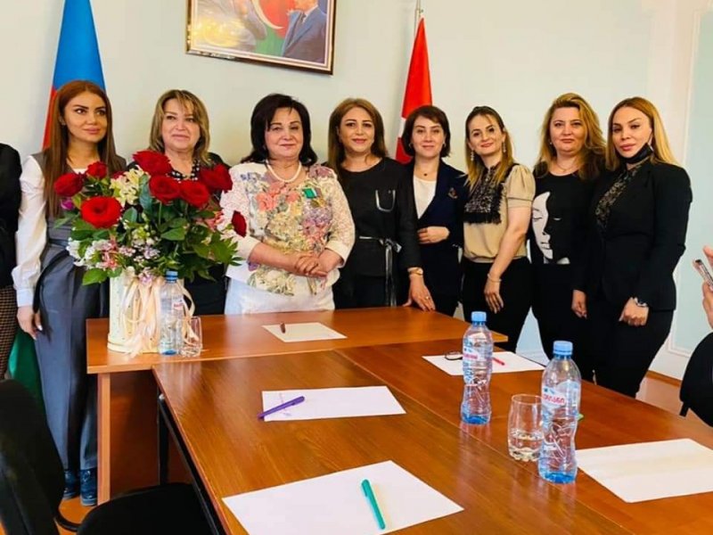 H.ƏLİYEVİN DOQUM GÜNÜNƏ HƏSR OLUNMUŞ TƏDBİR SAHİBKAR QADİNLARIN OFİSİNDE KECİRİLDİ