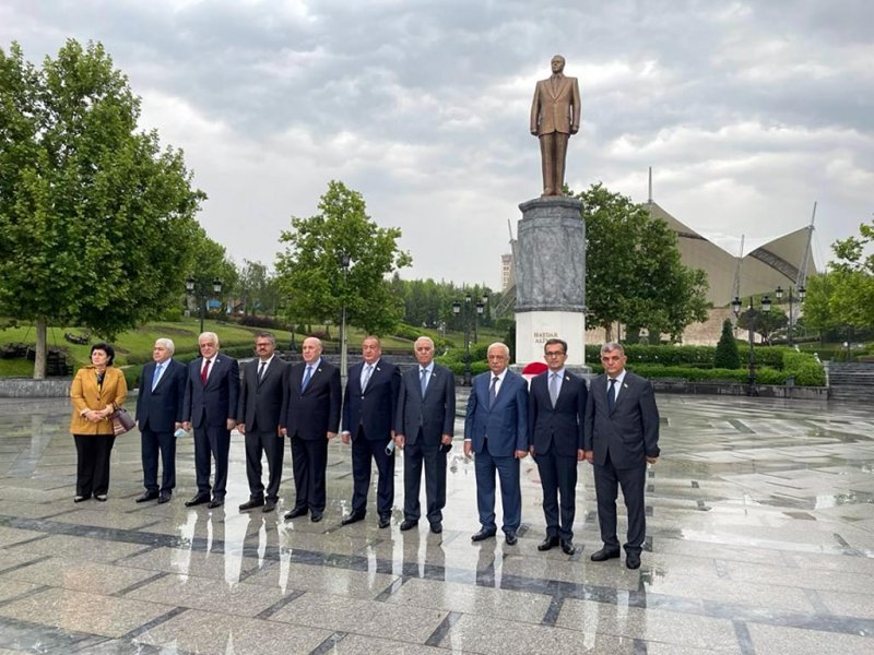 Azərbaycanın parlament nümayəndə heyəti Türkiyədə səfərdə olub