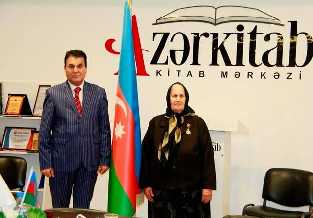 2 şəhid anası olan Dürnisə Əliyevanın 75 illik yubileyi qeyd olundu