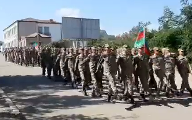 Hərbi xidmətə növbəti çağırış başa çatıb.