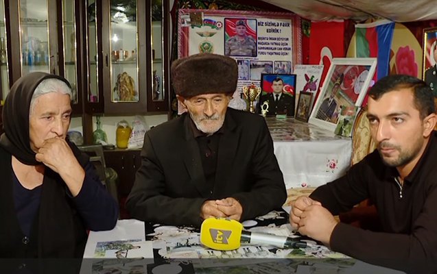 Şəhid polkovnik-leytenantın atası vəfat etdi.