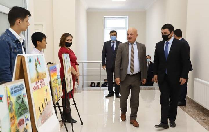Neftçalada Zəfər Günü ilə bağlı silsilə tədbirlər keçirilir - Fotolar
