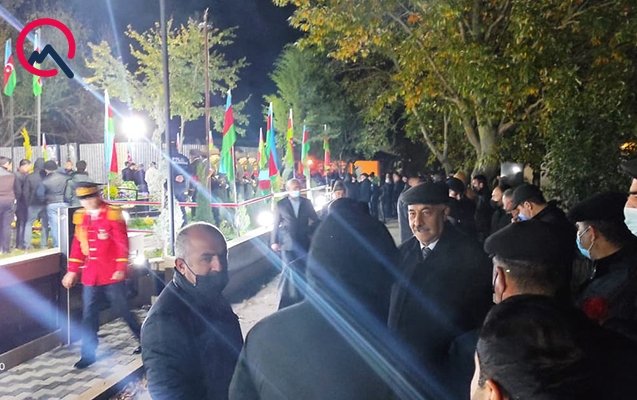 Şəhid Elçinin nəşi Cəlilabada gətirildi - Video