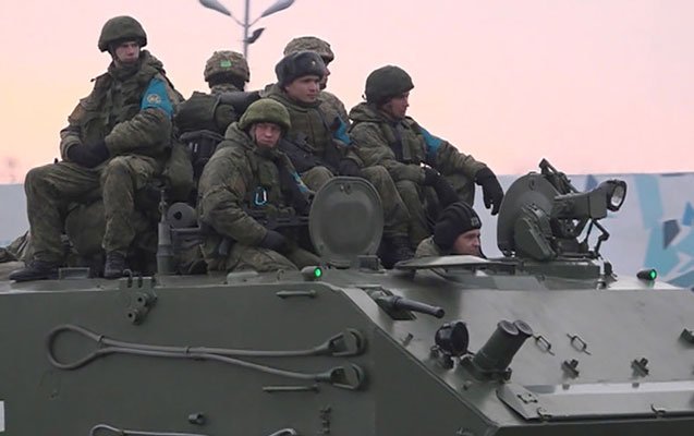 Rusiyalı generaldan Qazaxıstandakı sülhməramlılarla bağlı - Açıqlama