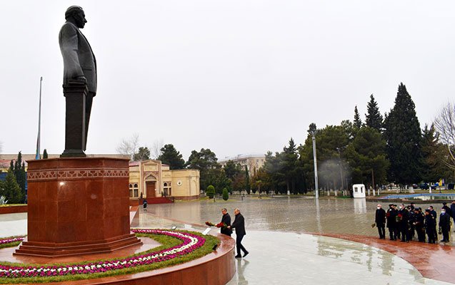 Şirvanda 20 Yanvar faciəsinin 32-ci ildönümü qeyd edildi - Fotolar