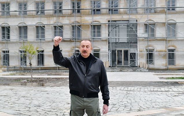 İlham Əliyev Şuşadan xalqa müraciət etdi - Video