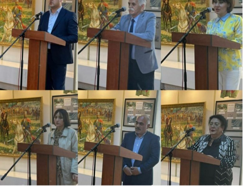 Azərbaycan İstiqlal muzeyində keçirilən "Şuşa, sən azadsan!" adlı tədbir-sərgi.