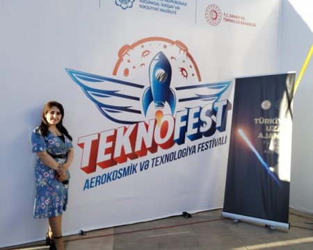 Vətənim-Azərbaycandır. az xəbər xəbər portalının şimal zona rəhbəri "Texnofest Aerokosmik və Texnologiya" Festivalında iştirak edib.