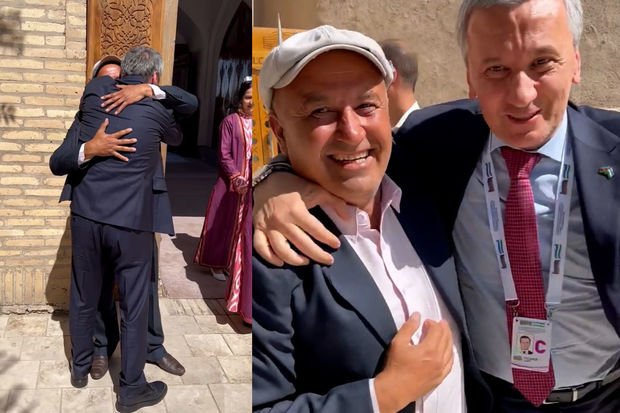 Azərbaycan Prezidentinin mətbuat katibi 35 il sonra əsgər yoldaşını Özbəkistanda tapdı