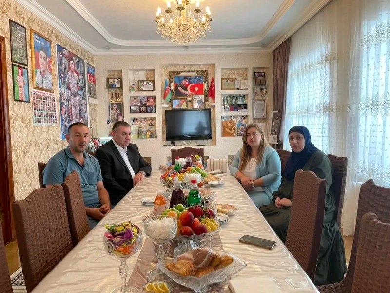 Vətən müharibəsi şəhidi Salıyev Əfsan İlkin oğlunun doğum günü qeyd olunub.