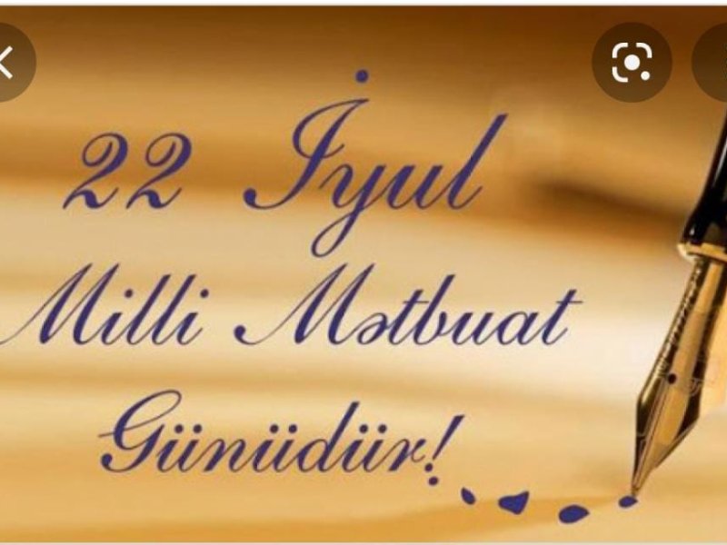 Milli mətbuat günü.