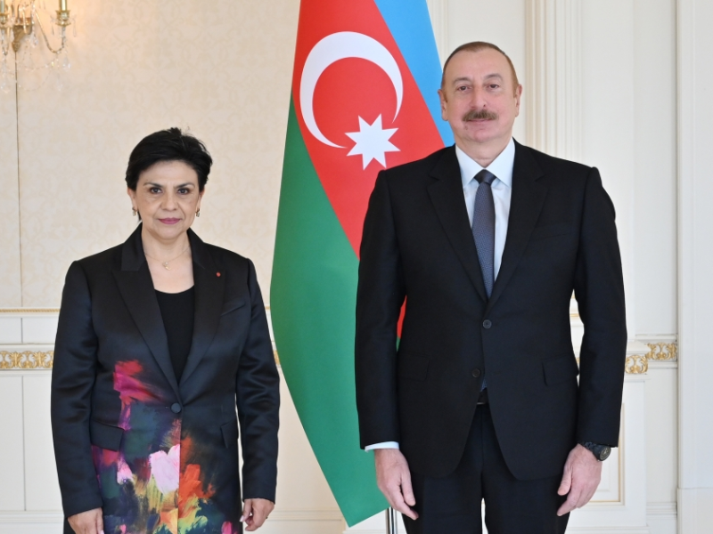 Prezident daha 2 səfirin etimadnaməsini qəbul etdi - Foto