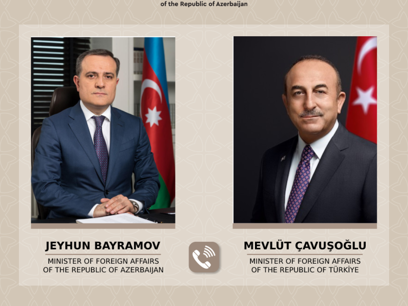 Ceyhun Bayramov Mövlud Çavuşoğlunu təbrik edib