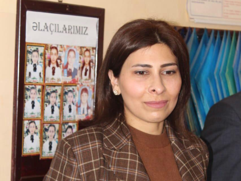 ŞABRAN ŞƏHƏRİ 4 SAYLI TAM  ORTA MƏKTƏBƏ YENİ DİREKTOR TƏYİN OLUNDU.