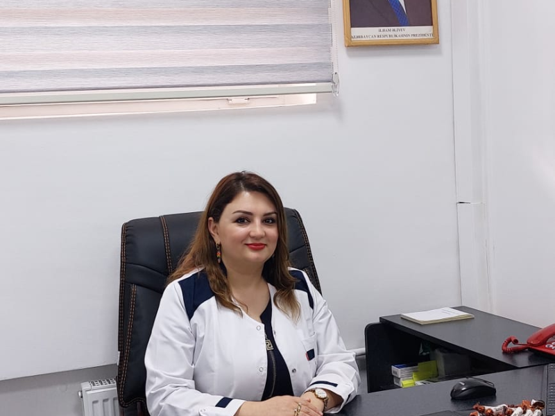 Fəal YAP üzvü həkim Vəfa Hüseynova Birinci - vitse prezident Mehriban xanım  Əliyevanı təbrik etdi!