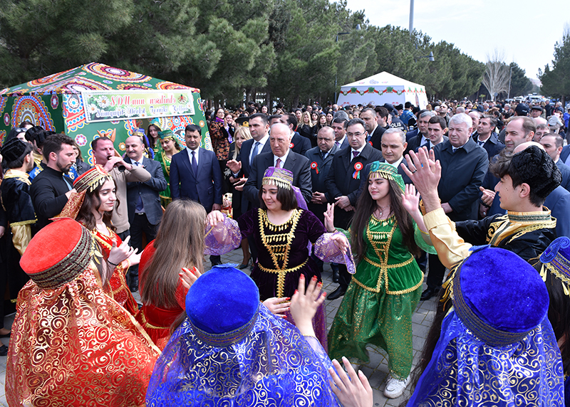 Sumqayıtda Novruz bayramı münasibətilə ümumşəhər tədbiri keçirilib