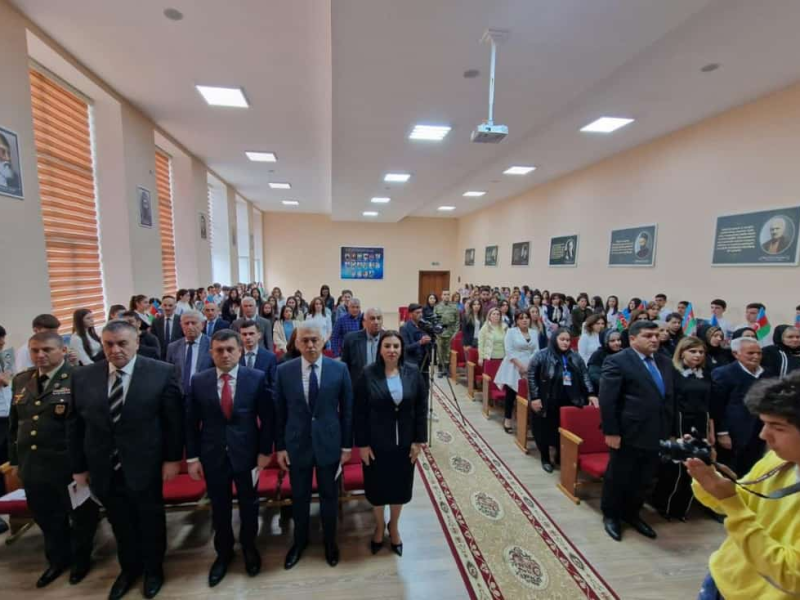 Şəhid Aqil Məlikovun xatirəsi ADPU-nun Quba filialında anıldı