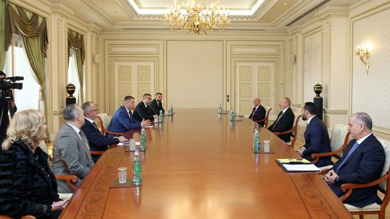 Prezident Bosniya və Herseqovinanın təhlükəsizlik nazirini qəbul etdi