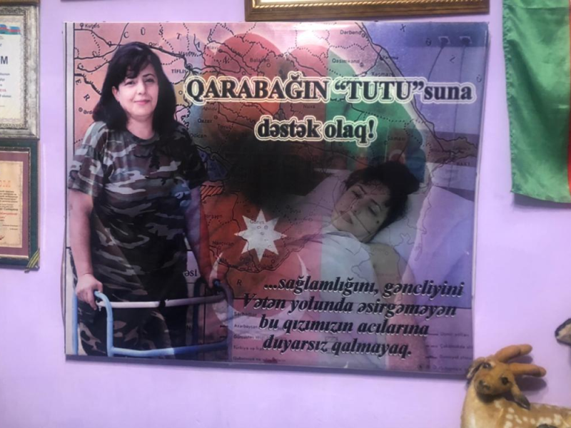 "Qarabağın Tutu" suna dəstək olub biganə qalmayaq.