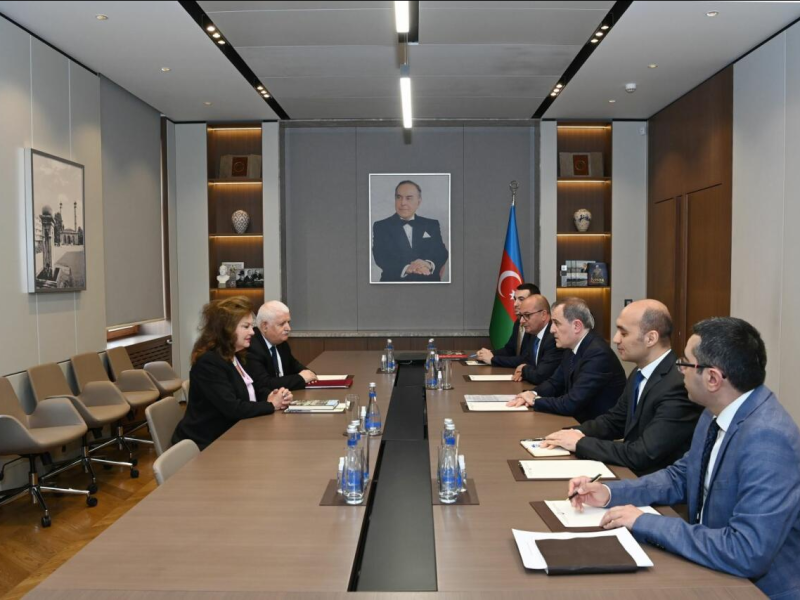 Ceyhun Bayramov Haydi Kün ilə görüşüb - FOTO