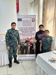 “Vətən sağ olsun”🇦🇿layihəsinin təşəbbüsü ilə “ Vətən yolunda canlarından keçmiş şəhidlərimizlə bağlı ehsan mərasimi təşkil olunub.