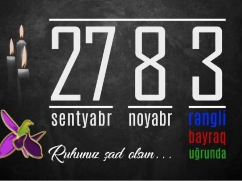 Bu gün Azərbaycanın Vətən müharibəsinə başlamasından 3 il ötür.