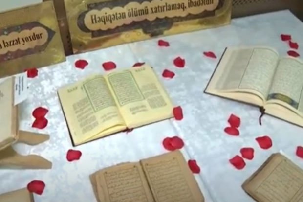 Bakıda qədim “Qurani-Kərim” kitablarının sərgisi açılıb.