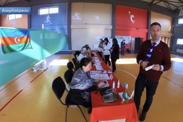 Rusiyanın “Birinci kanal”ında Azərbaycanda prezident seçkisi barədə reportaj yayımlanıb - FOTO
