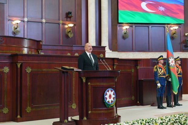 Türkiyə mediası İlham Əliyevin andiçmə mərasimindəki nitqində söylədiyi fikirlərə geniş yer ayırıb - FOTO