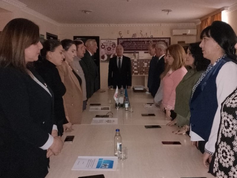 Mədəniyyət İşçiləri Həmkarlar İttifaqının Xaçmaz rayon Komitəsinin üzvlərinin 2024-cü ildə ilk tədbiri keçirildi.