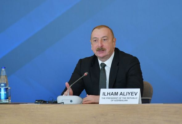 Bakıda XI Qlobal Bakı Forumu işə başlayıb, İlham Əliyev iştirak edib - YENİLƏNİB + FOTO