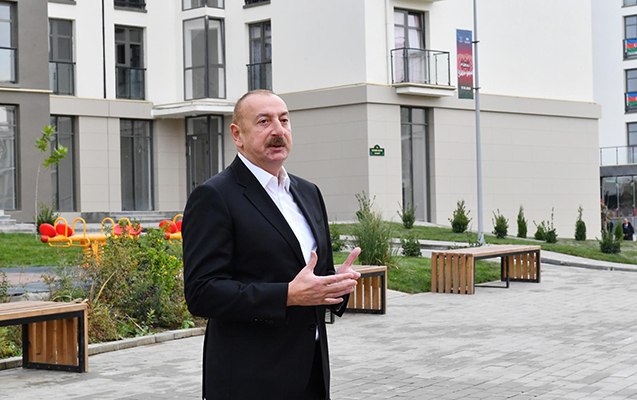 Prezident Hacıqabuldadır