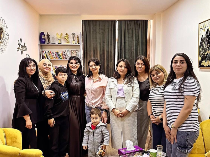 “ Sən Əmanətsən”, “Zəfər Sədası”  Life Coach Leyla xanım Elmanın ofisini ziyarət etdi.