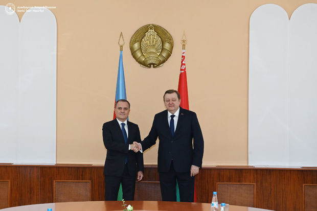 Azərbaycan və Belarus XİN başçıları görüşüblər - FOTO