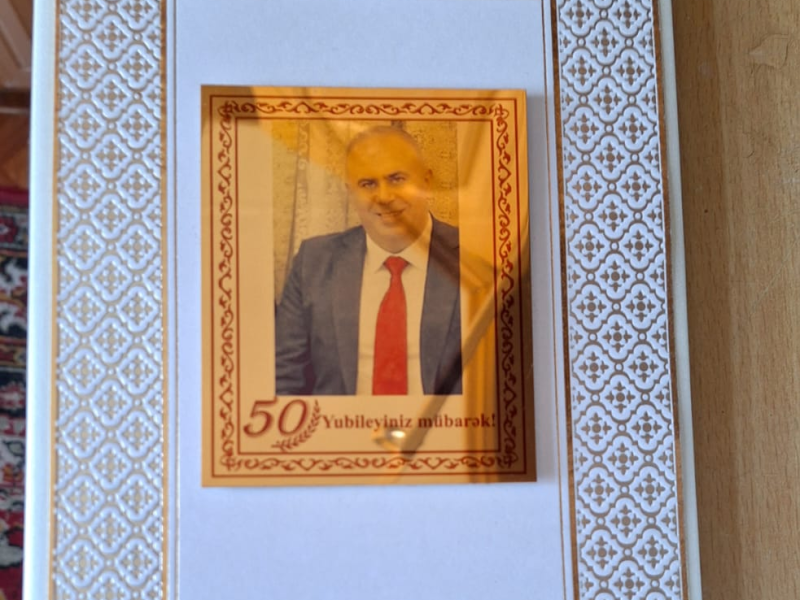 YUBİLEY  TƏBRİKLƏRİ.