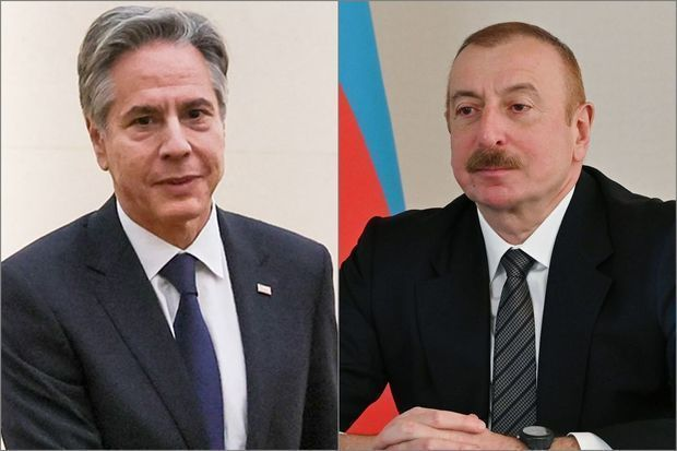 Prezident İlham Əliyevlə Antoni Blinken arasında telefon danışığı olub