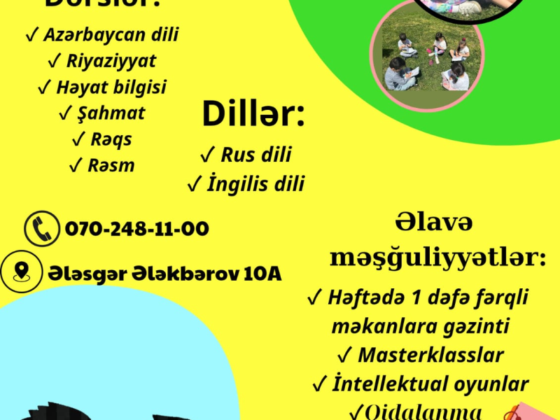 “İSİM”- YAY MƏKTƏBİ KOMPANİYASI  BAŞLATDI.