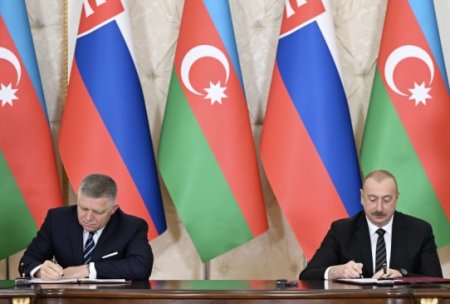 Azərbaycan-Slovakiya sənədləri imzalandı