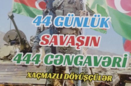 "44 günlük savaşın 444 cəngavəri" lll cild.