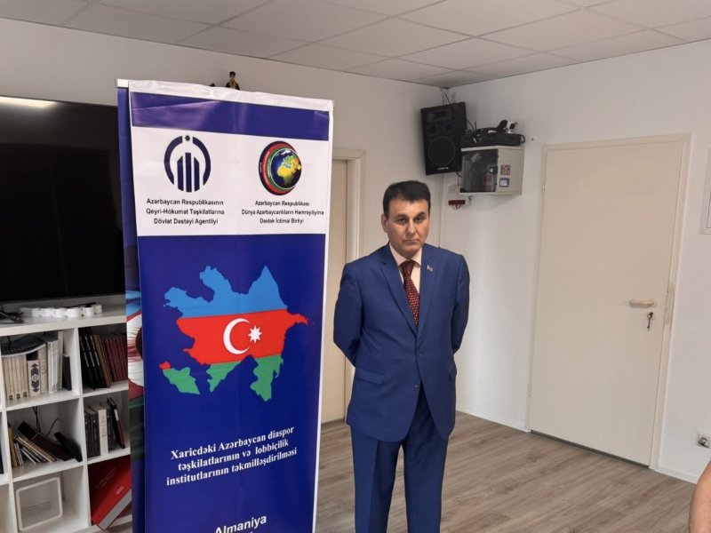 Almaniyada , “Xaricdəki Azərbaycan diaspora təşkilatlarının və lobbiçilik institutlarının təkmilləşdirilməsi” adlı tədbir keçirildi.