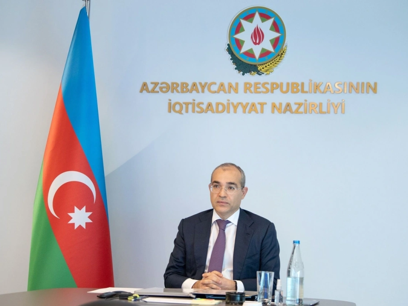 Mikayıl Cabbarov Mark Karni ilə müzakirələr apardı - FOTO